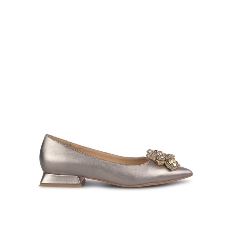 Ballerine Alma En Pena Pointed Embout Beige Femme | DZO-58127195